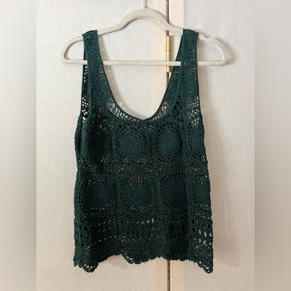 Vintage Handmade Crochet Top